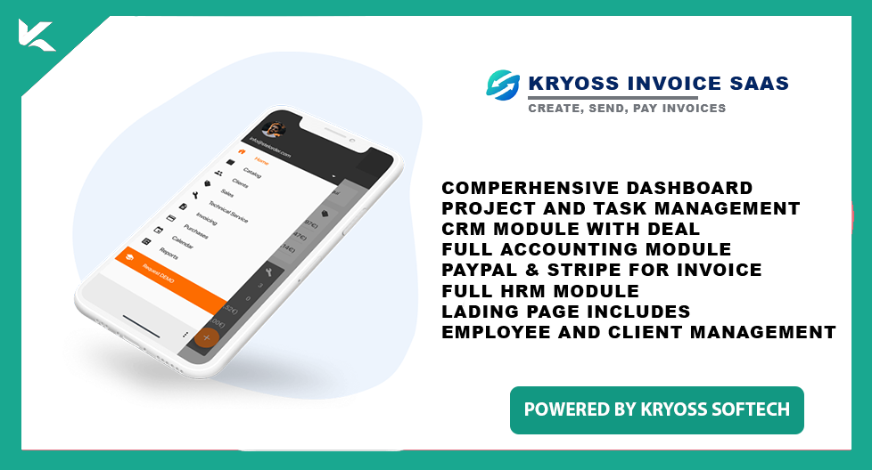 Kryoss Invoice SaaS
